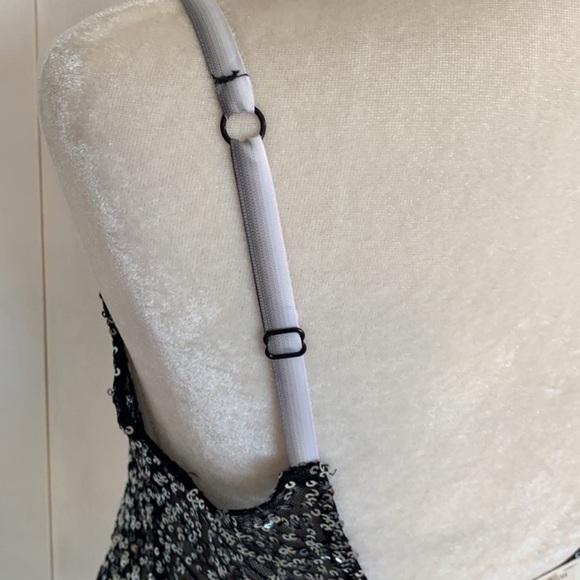 NWT Free People Sequin Slip Dress~ 90’s vibes - Picture 4 of 5